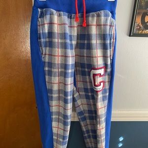 Plaid Champion Joggers